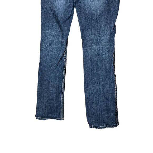 Cowgirl Tuff Western Edge Dark Wash Size 28 - Picture 6 of 10